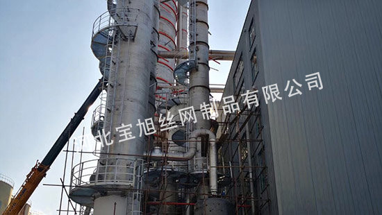 卸油臺鍍鋅鋼格板案例